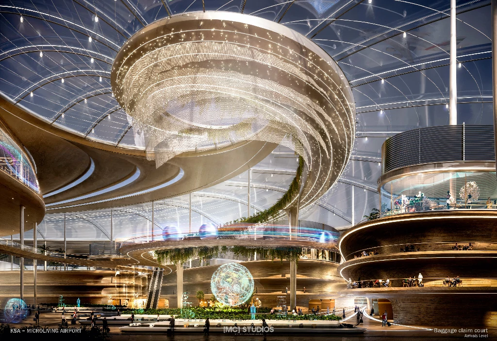 KSA MicroLiving Airport: The World Smartest airport
